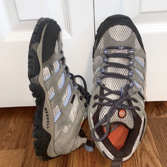 Merrell Moab Waterproof Hiking Shoe Boot, Dusty Olive, size 9.5 women’s -EUC - Picture 2 of 9